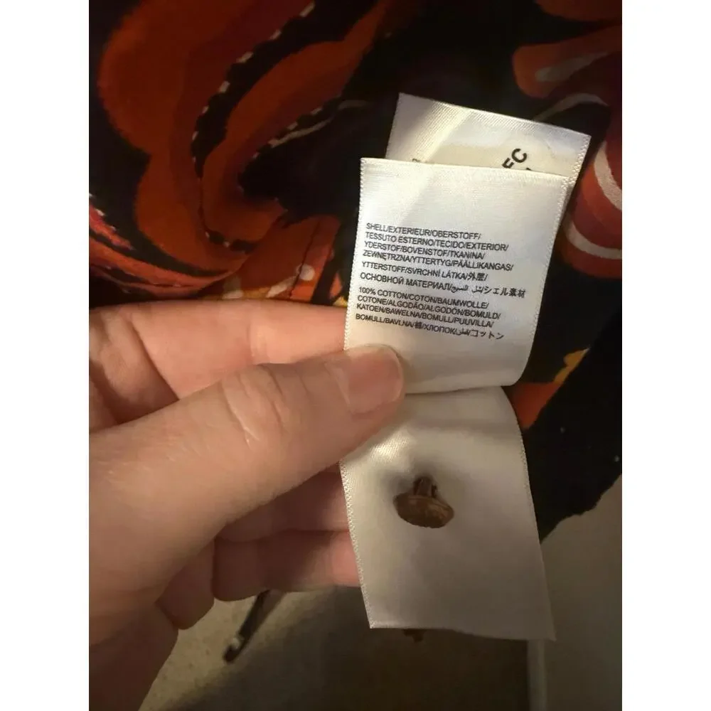 Farm Rio Floral Ruffle Blouse Small - Picture 8 of 8